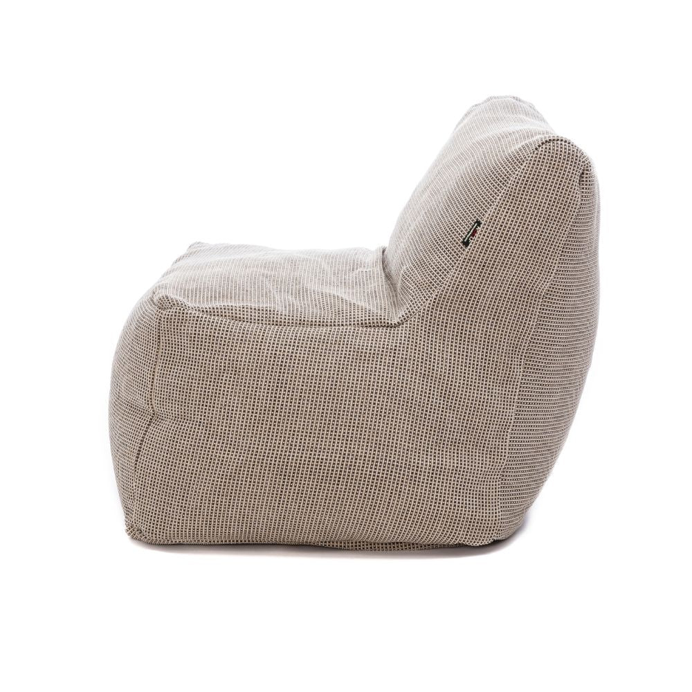 Dies ist der XL Sessel von Brom-Living in der Farbe Beige