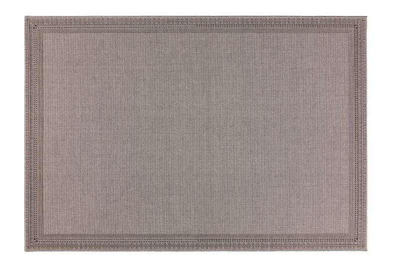 Dies ist der Harper Teppich in der Farbe Grau von Brom-Living