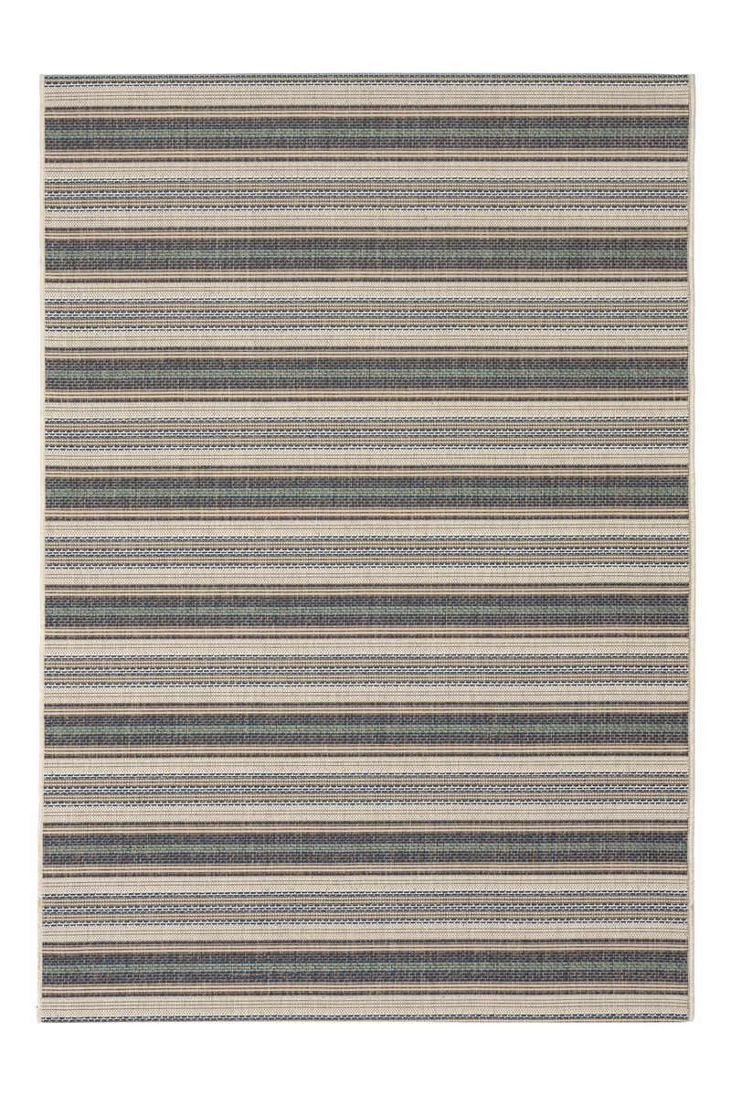 Dies ist der Marbella Teppich von Brom-Living in der Farbe Blau