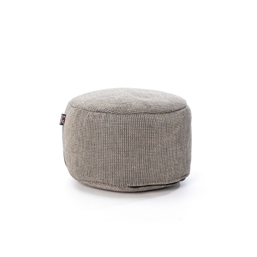 Dies ist der Dotty Rund Sessel 50 cm in der Farbe Grau von Brom-Living.
