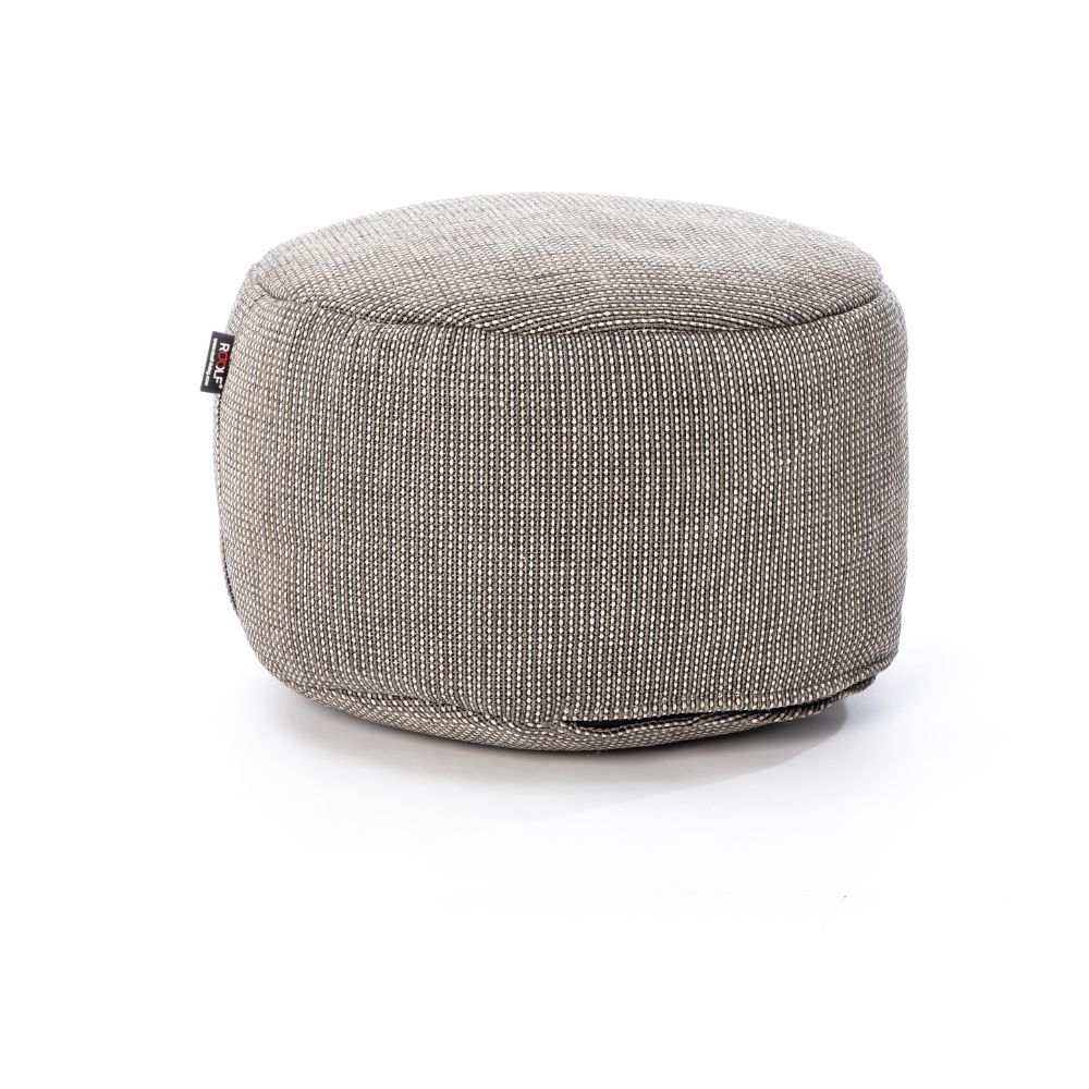 Dies ist der Dotty Rund Sessel 70 cm in der Farbe Grau von Brom-Living.