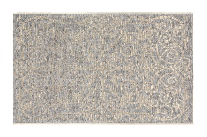 Dies ist der Sienna Teppich in Grau von Brom-Living