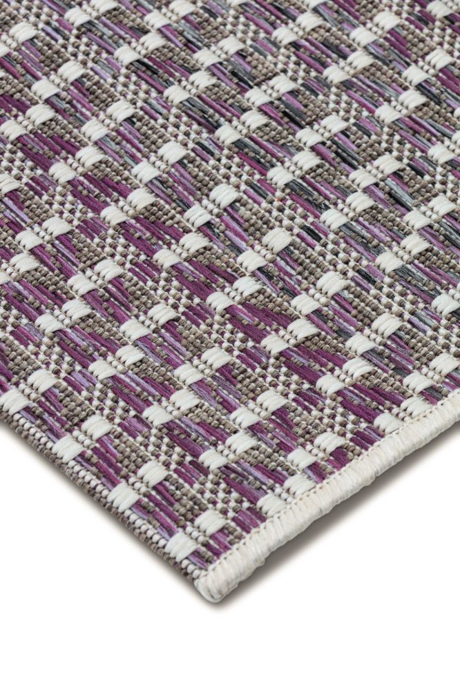 Dies ist der Sienna Teppich in Pflaume von Brom-Living