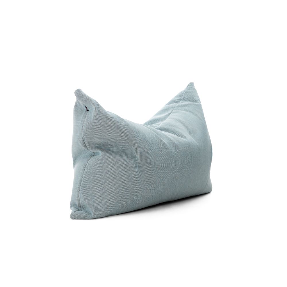 Dies ist das Kissen XL in Pastellblau von Brom-Living.