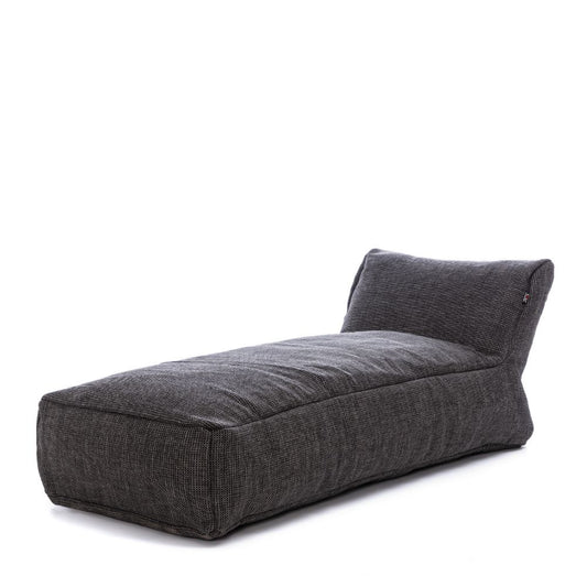 Dies ist der Long Chair Sessel in Anthrazit von Brom-Living.