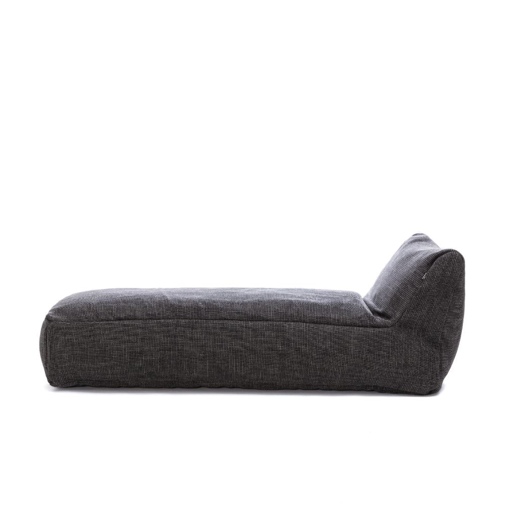 Dies ist der Long Chair Sessel in Anthrazit von Brom-Living.