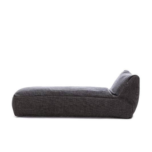Dies ist der Long Chair Sessel in Anthrazit von Brom-Living.