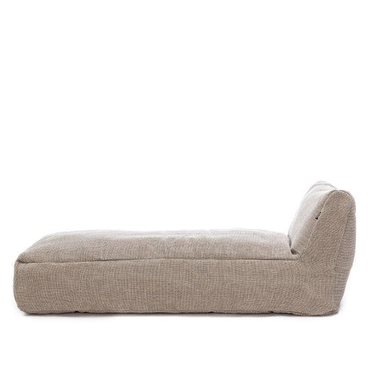 Dies ist der Long Chair Sessel in Beige von Brom-Living.