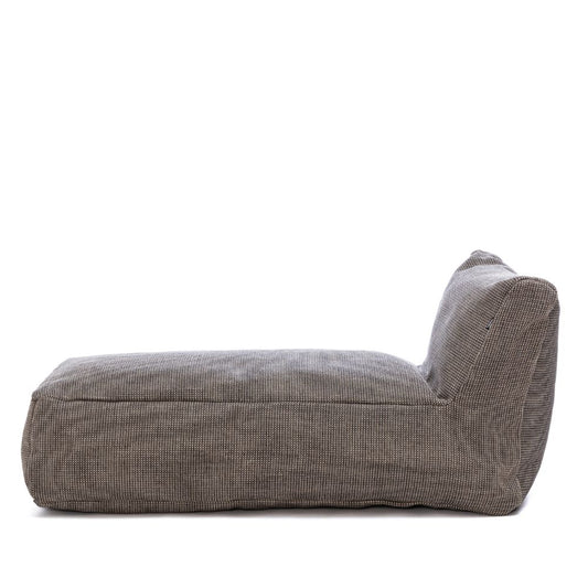 Dies ist der Long Chair Sessel in Grau von Brom-Living.