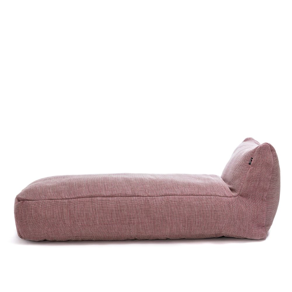 Dies ist der Long Chair Sessel in Pink von Brom-Living.