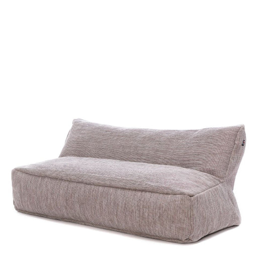 Dies ist der Love Seat in Pflaume von Brom-Living.