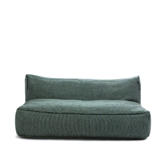 Dies ist der Love Seat in Türkis von Brom-Living.