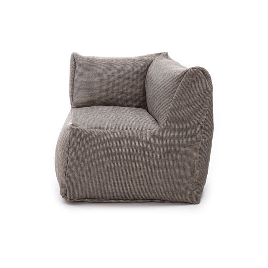 Dies ist der Medium Club Corner Sessel von Brom-Living in der Farbe Grau