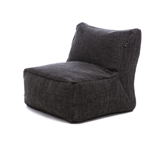 Dies ist der Medium Sessel von Brom-Living in der Farbe Anthrazit