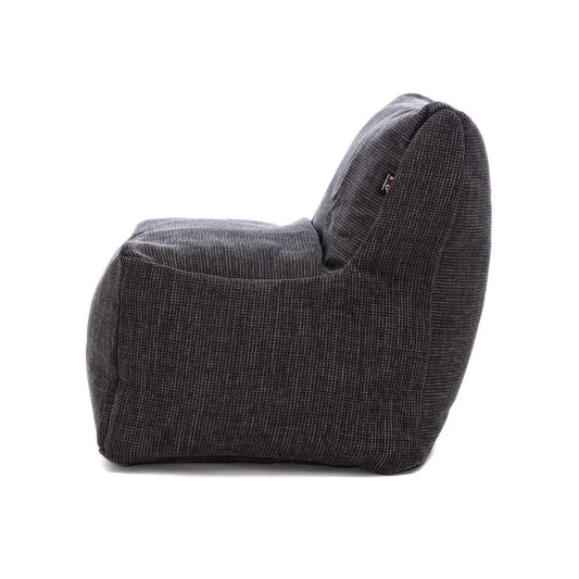 Dies ist der XL Sessel von Brom-Living in der Farbe Anthrazit