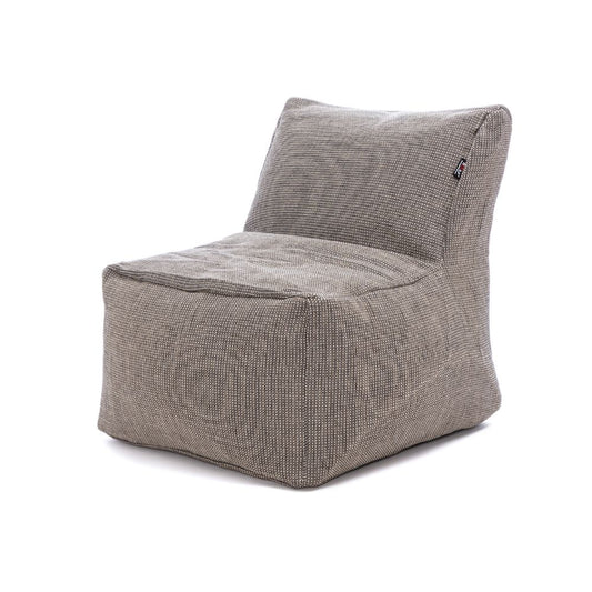 Dies ist der XL Sessel von Brom-Living in der Farbe Grau