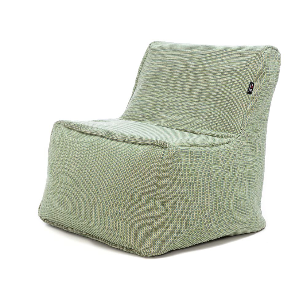 Dies ist der XL Sessel von Brom-Living in der Farbe Limette