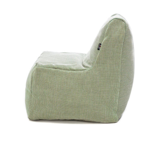 Dies ist der XL Sessel von Brom-Living in der Farbe Limette