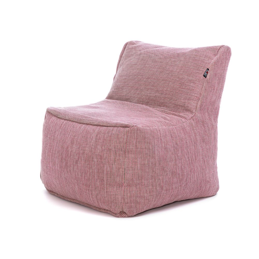 Dies ist der XL Sessel von Brom-Living in der Farbe Pink