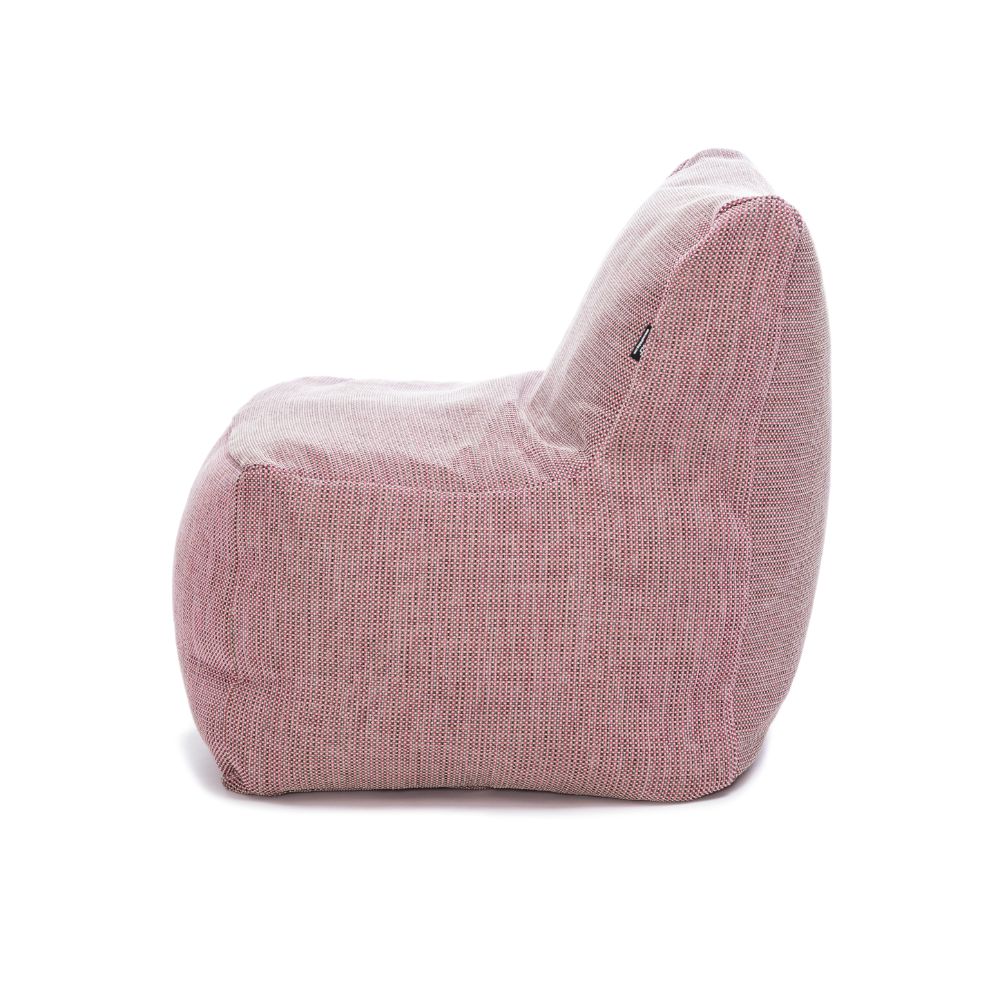 Dies ist der XL Sessel von Brom-Living in der Farbe Pink