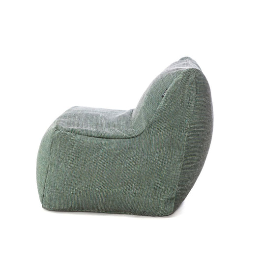 Dies ist der XL Sessel von Brom-Living in der Farbe Türkis