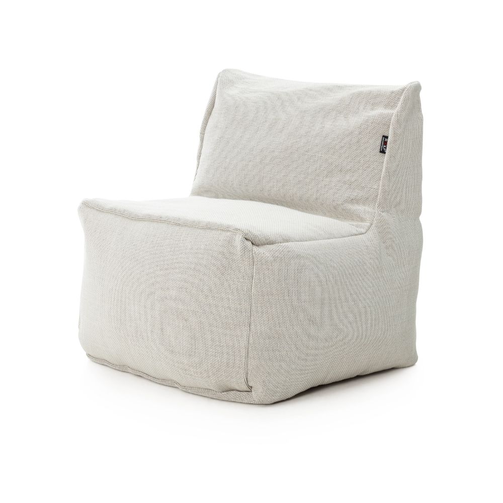 Dies ist der XL Sessel von Brom-Living in der Farbe Weiss