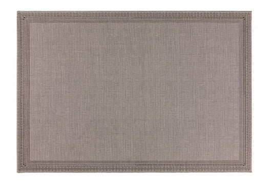 Dies ist der Harper Teppich in der Farbe Grau von Brom-Living