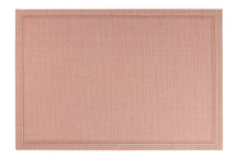 Dies ist der Harper Teppich in der Farbe Rot von Brom-Living