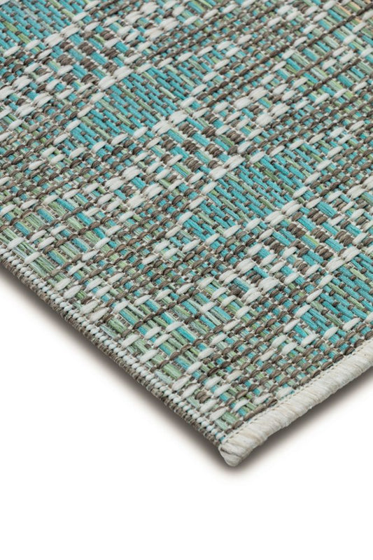 Dies ist der Harlequin Teppich in der Farbe Limette von Brom-Living