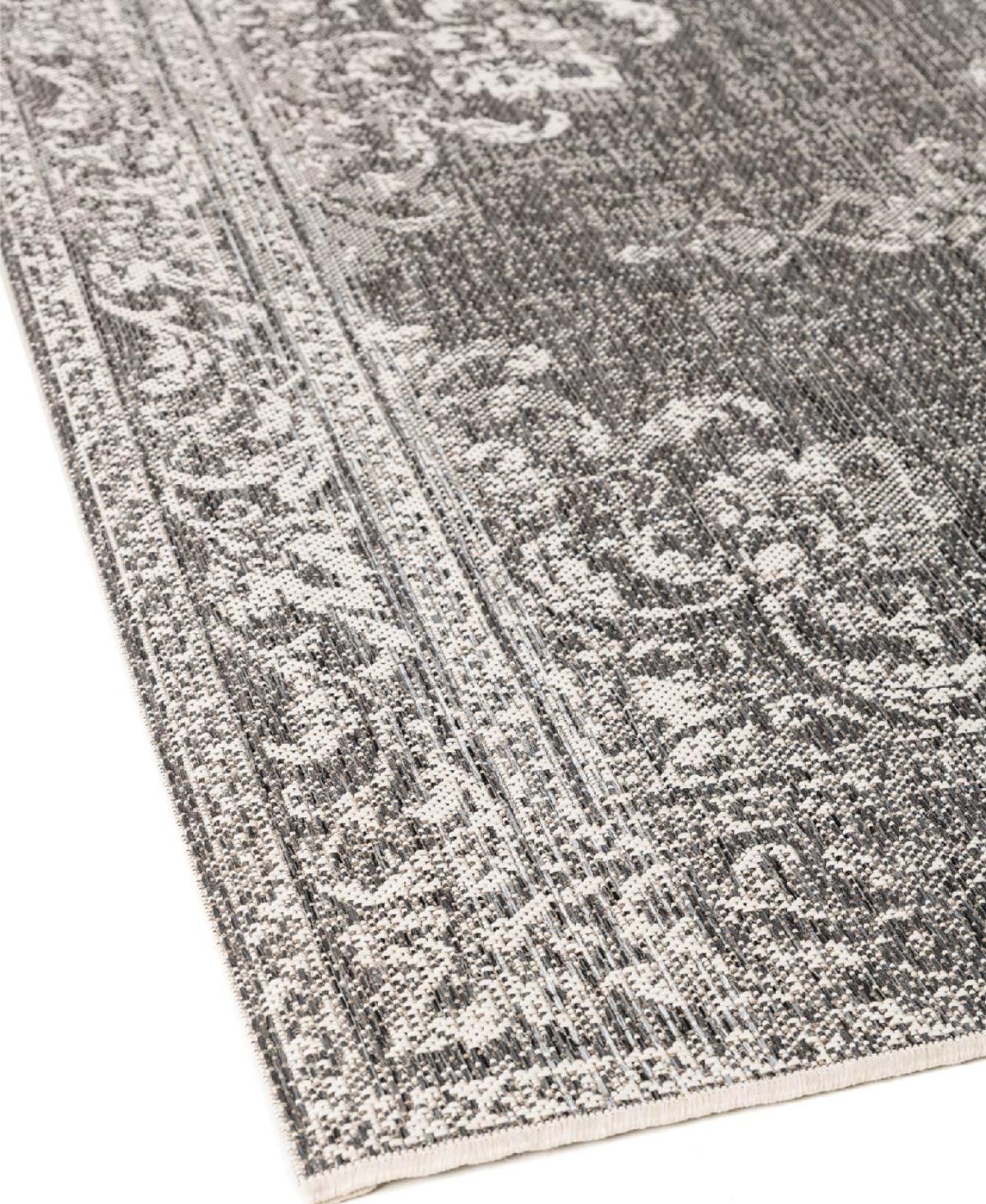 Dies ist der Pallazzo Teppich von Brom-Living in Grau