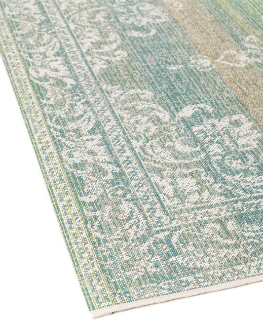 Dies ist der Pallazzo Teppich von Brom-Living in Grün