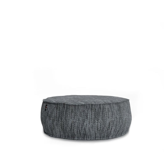 Silky Rundpouf Anthrazit