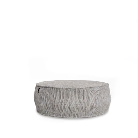Silky Rundpouf Beige