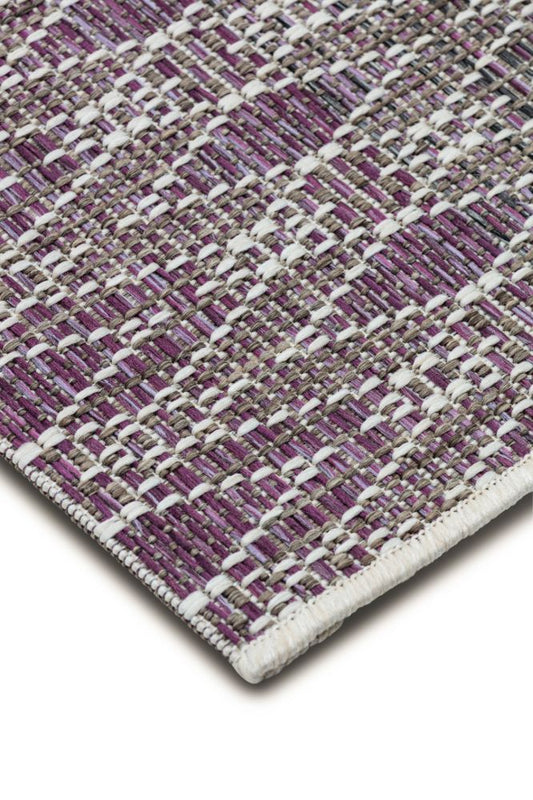 Dies ist der Harlequin Teppich in der Farbe Pflaume von Brom-Living