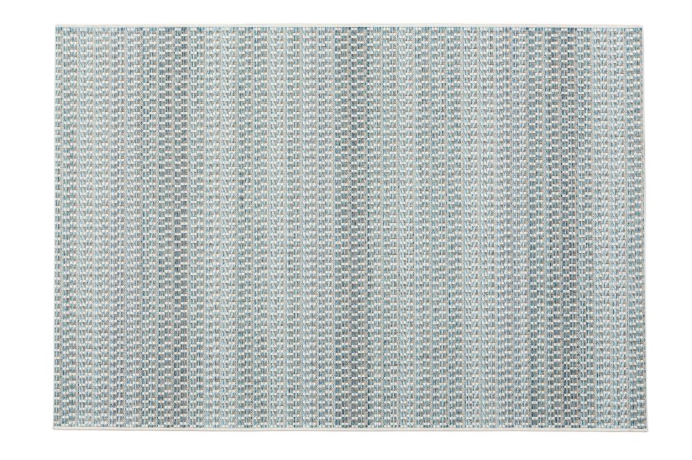 Dies ist der Sienna Teppich in Blau von Brom-Living