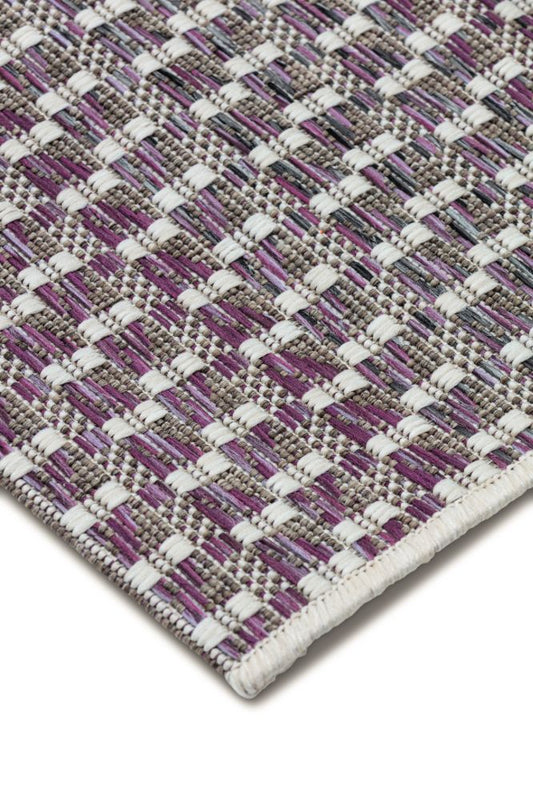 Dies ist der Sienna Teppich in Pflaume von Brom-Living