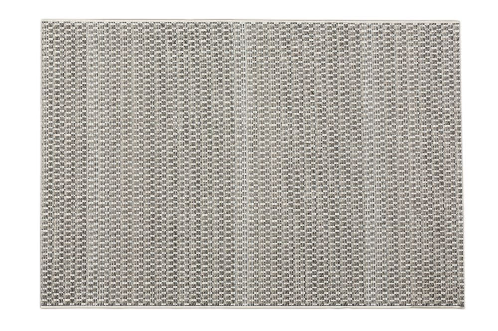 Dies ist der Sienna Teppich in Silber von Brom-Living