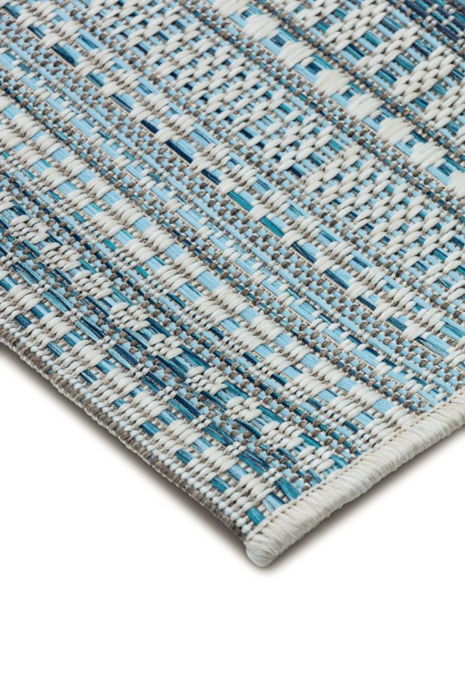 Dies ist der Zulu Teppich von Brom-Living in Blau