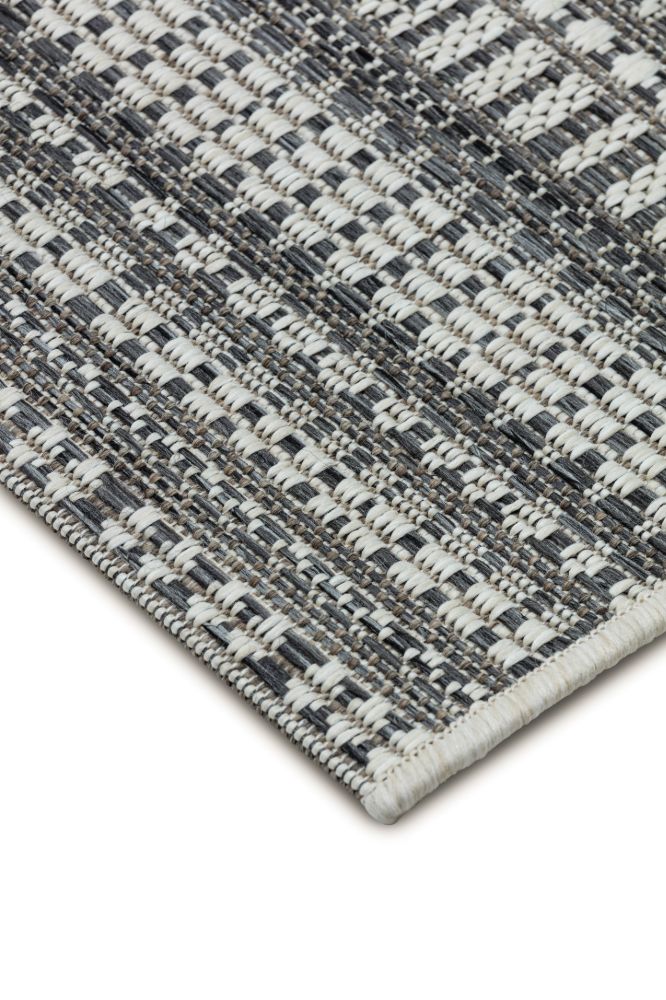 Dies ist der Zulu Teppich von Brom-Living in Silber