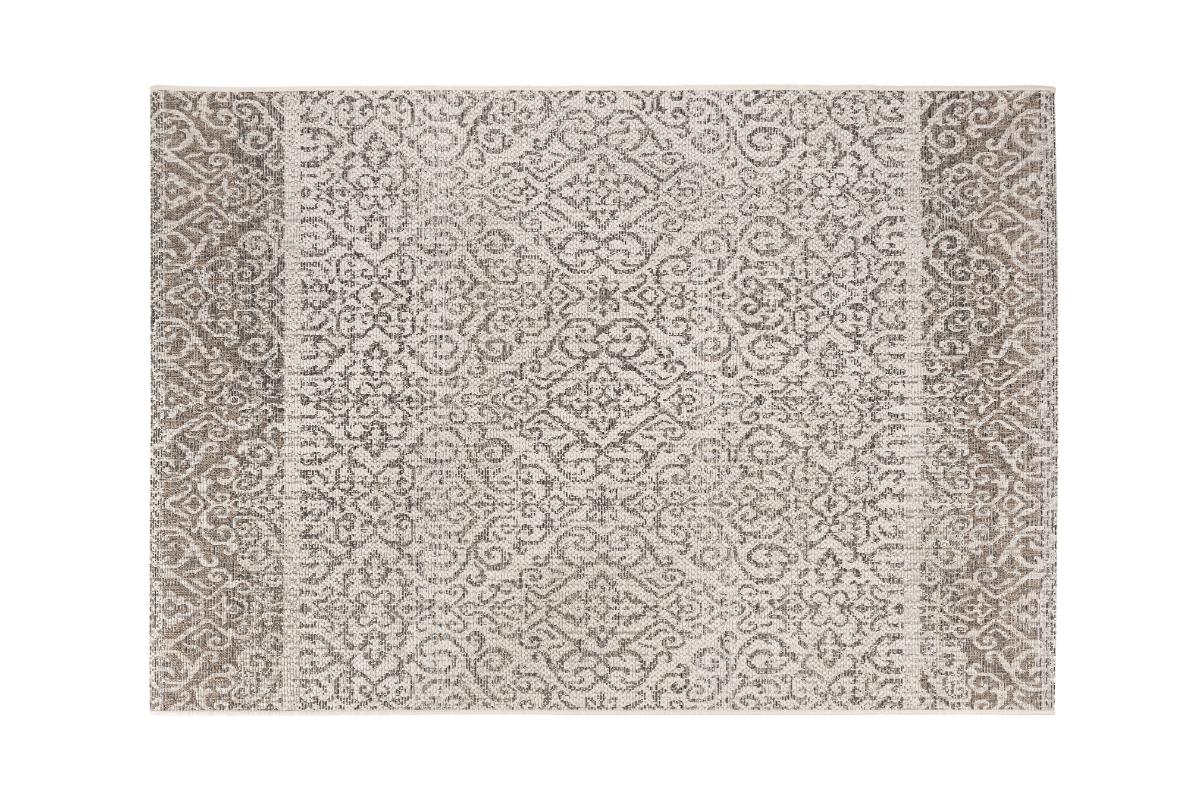 Dies ist der Versaille Teppich von Brom-Living in grau