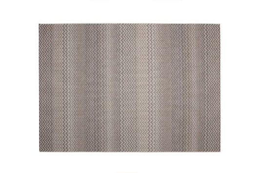 Dies ist der Ziggy Teppich von Brom-Living in Anthrazit/Beige